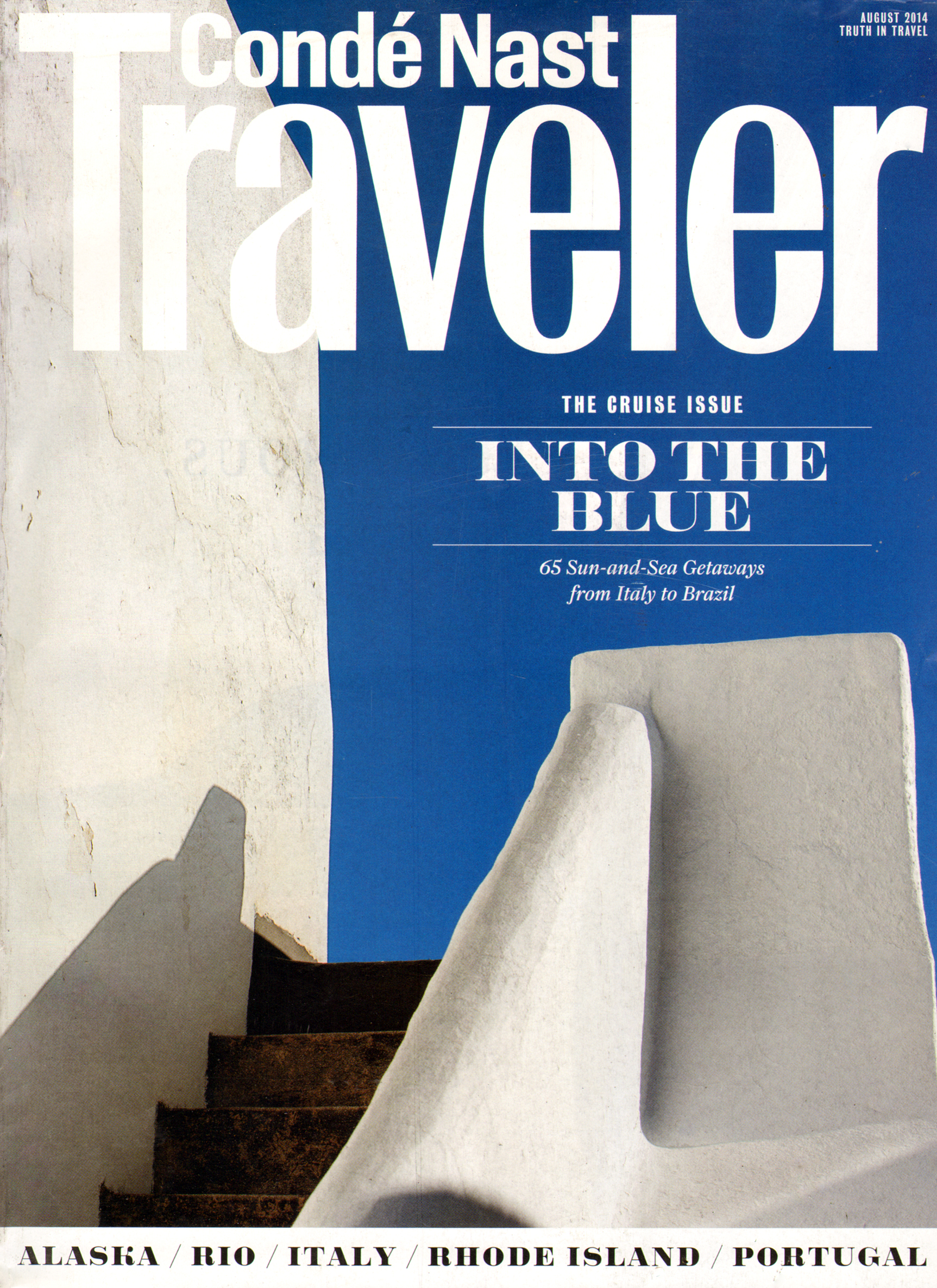 Condé-Nast-Traveler August 01, 2014 Issue Cover