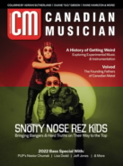 Canadian-Musician March 01, 2022 Issue Cover