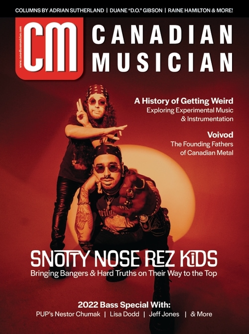 Canadian-Musician March 01, 2022 Issue Cover