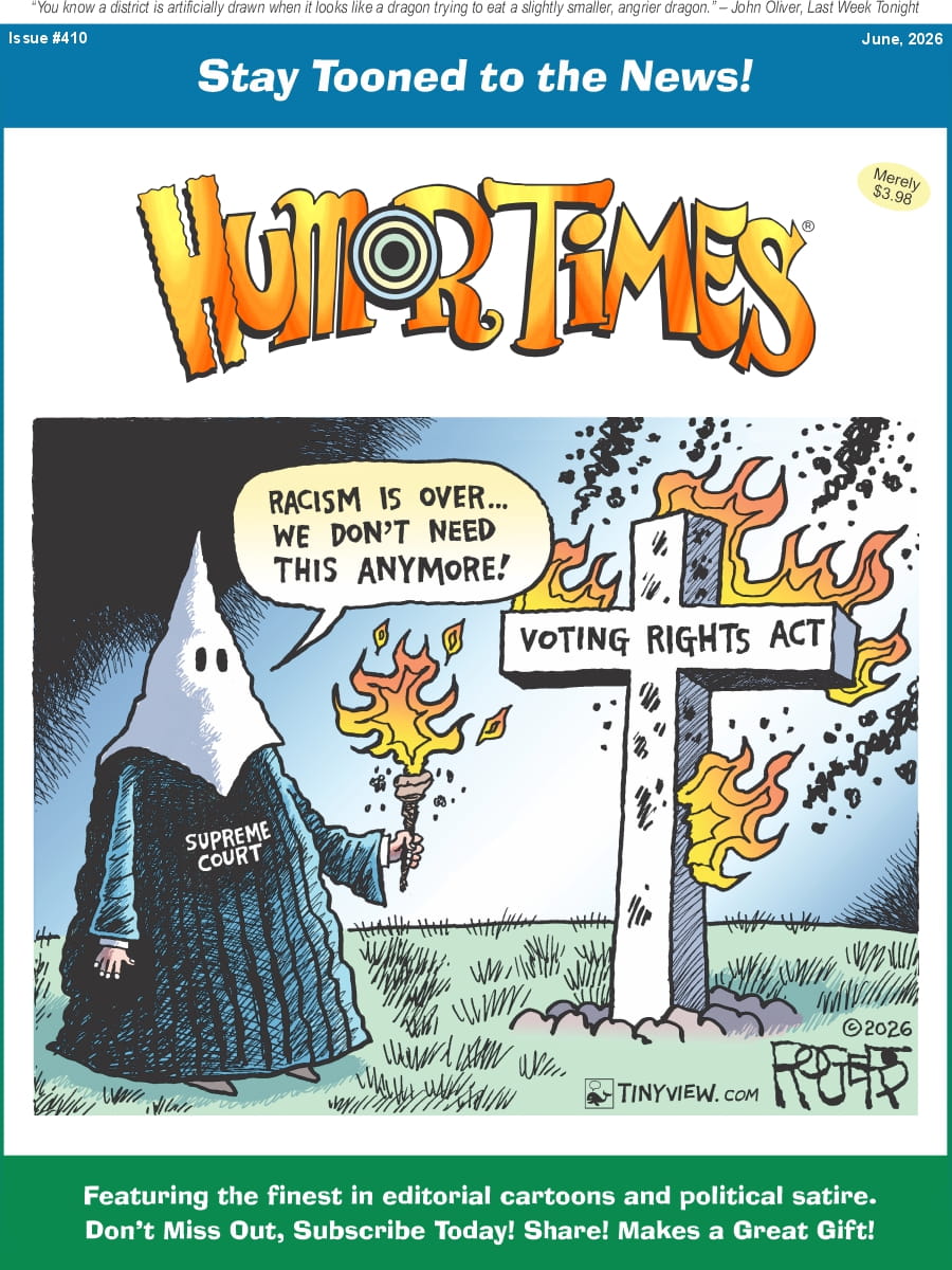 Humor Times June 01, 2026 Issue Cover