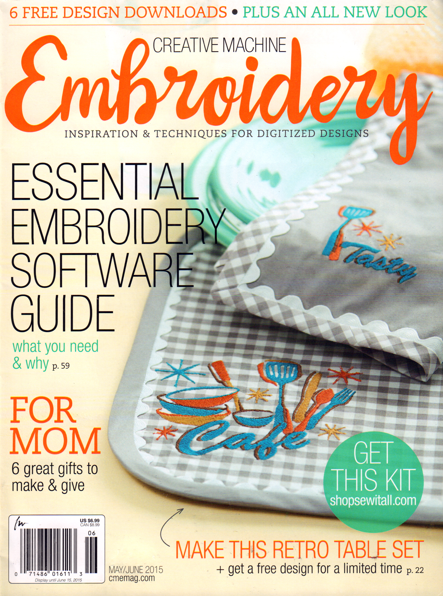 Creative-Machine-Embroidery May 01, 2015 Issue Cover