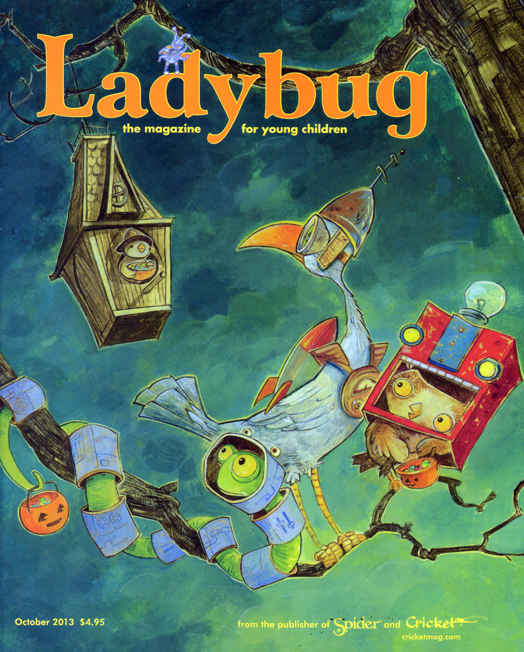 Ladybug October 01, 2013 Issue Cover