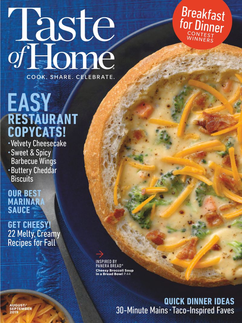 taste-of-home August 01, 2019 Issue Cover