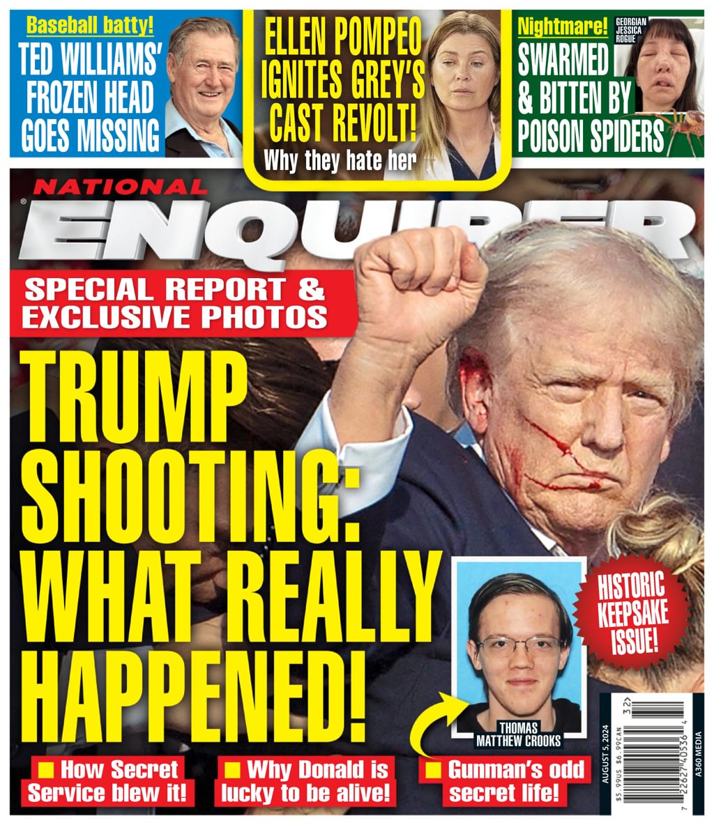 national-enquirer August 05, 2024 Issue Cover