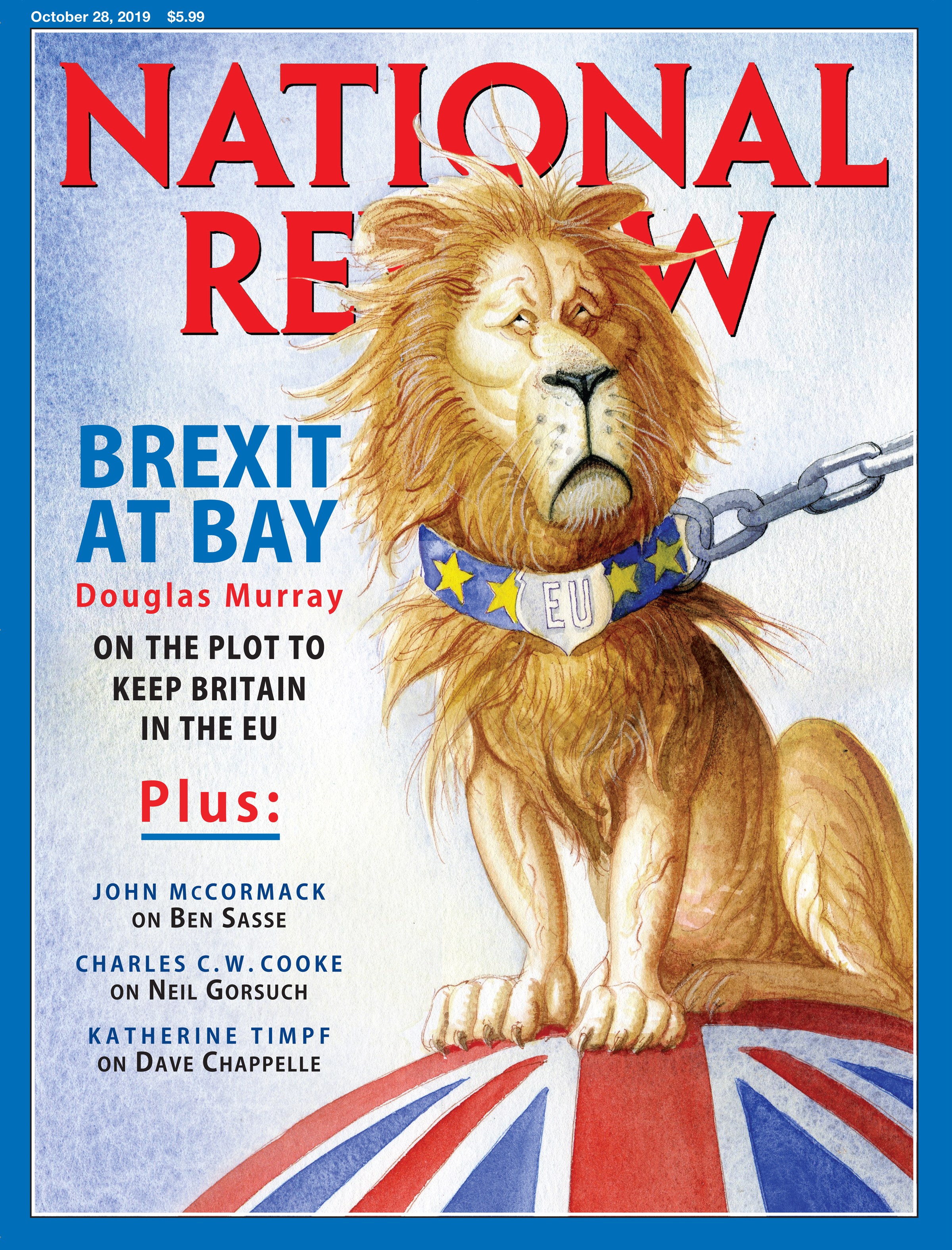 National-Review October 28, 2019 Issue Cover