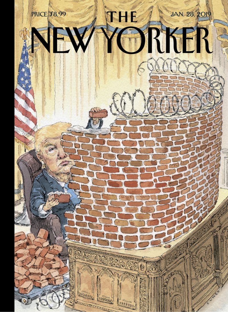 The-New-Yorker January 28, 2019 Issue Cover
