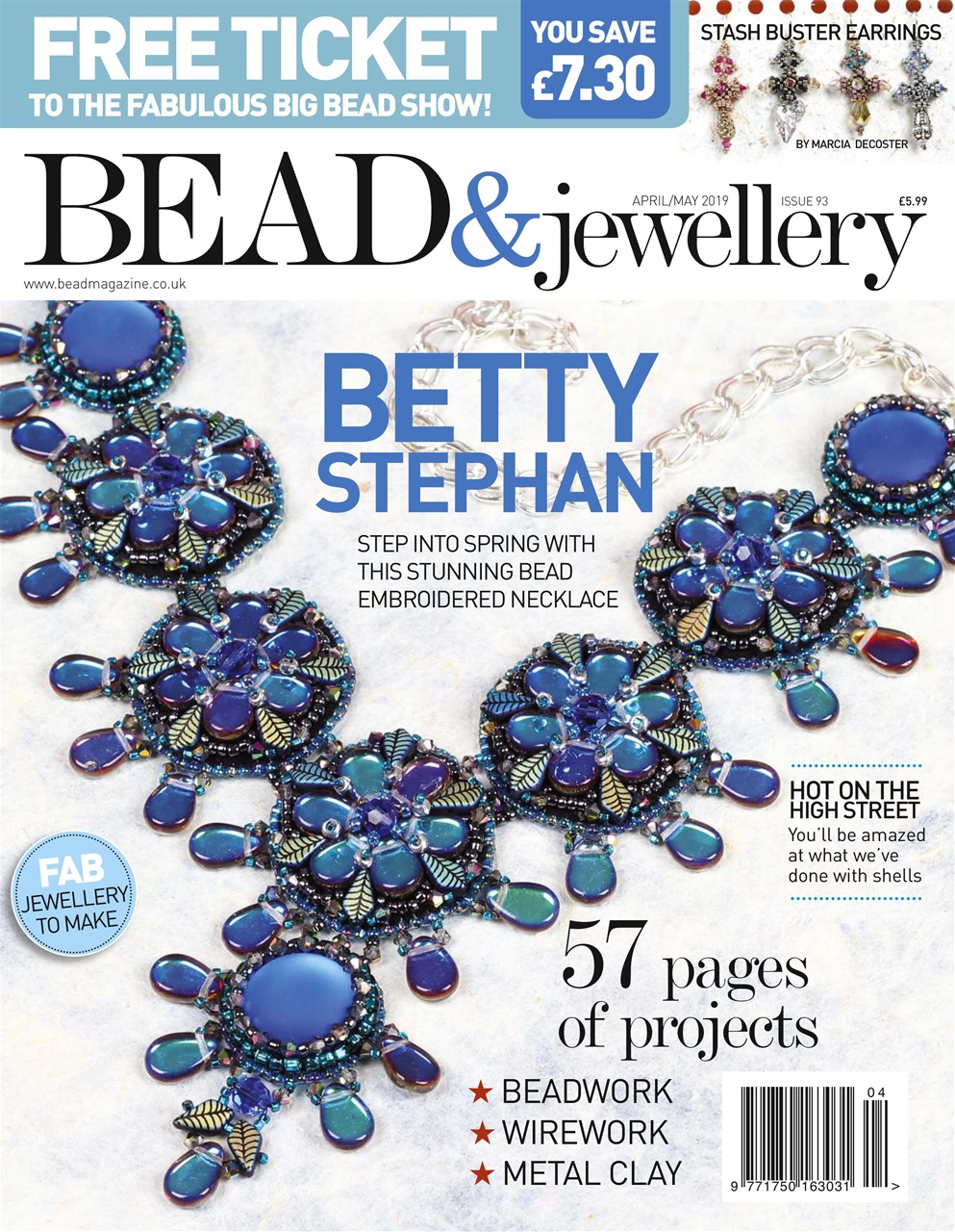 Bead-and-Jewellery April 01, 2019 Issue Cover