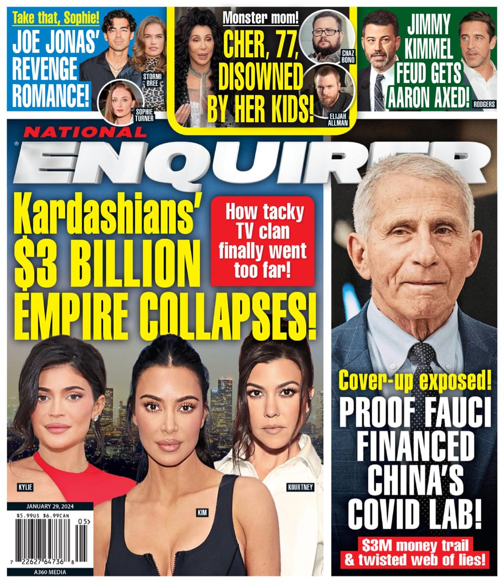 national-enquirer January 29, 2024 Issue Cover