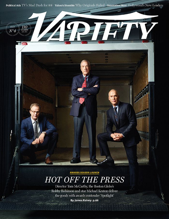variety October 27, 2015 Issue Cover