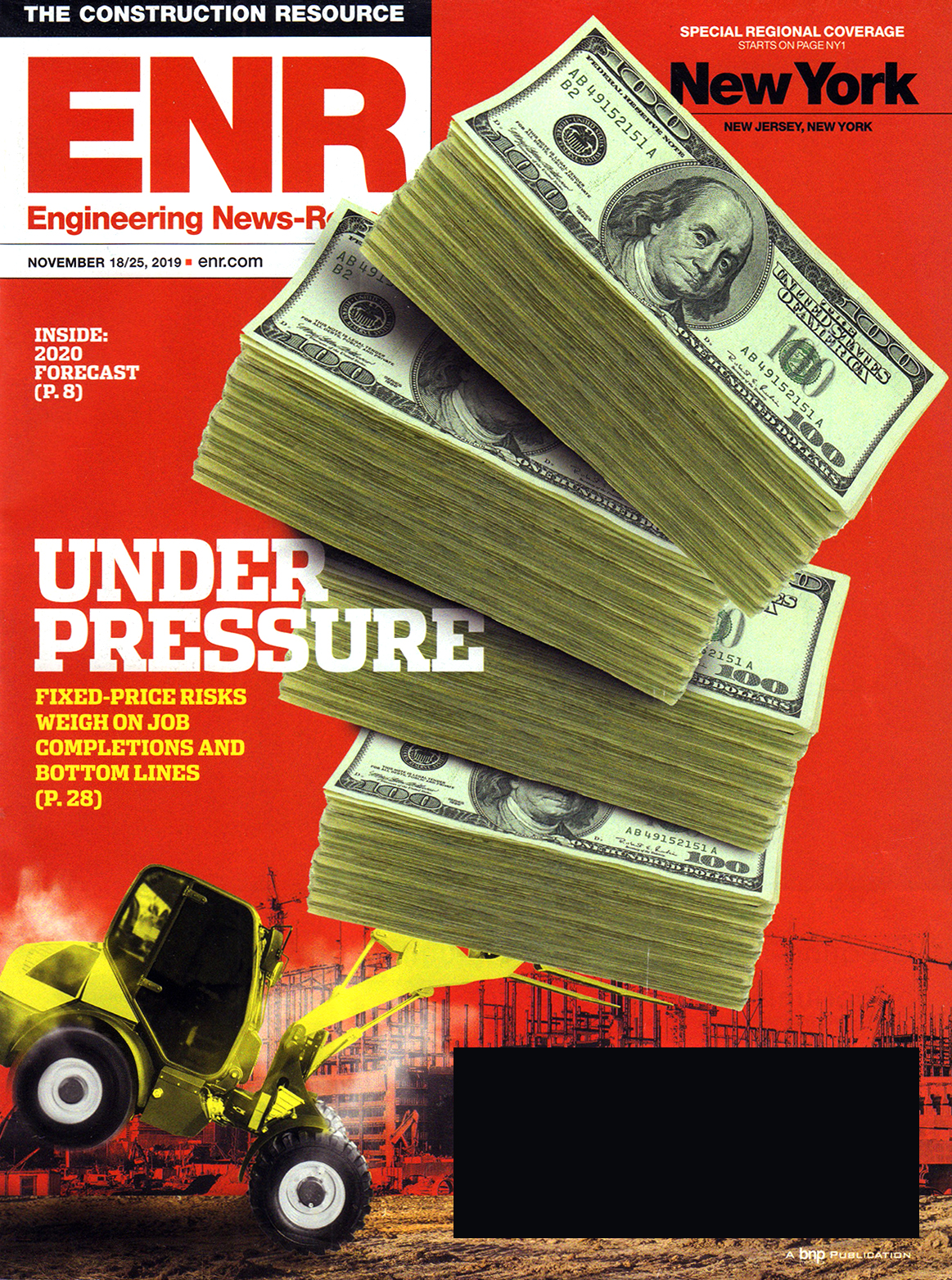 Engineering-News-Record November 18, 2019 Issue Cover