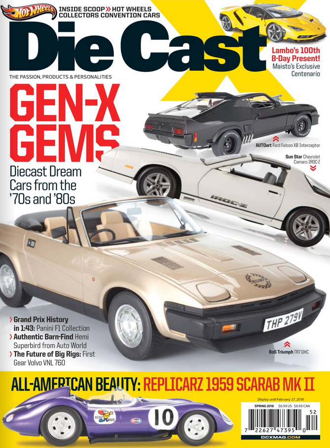 Diecast-X March 01, 2018 Issue Cover