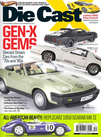 Diecast X March 01, 2018 Issue Cover