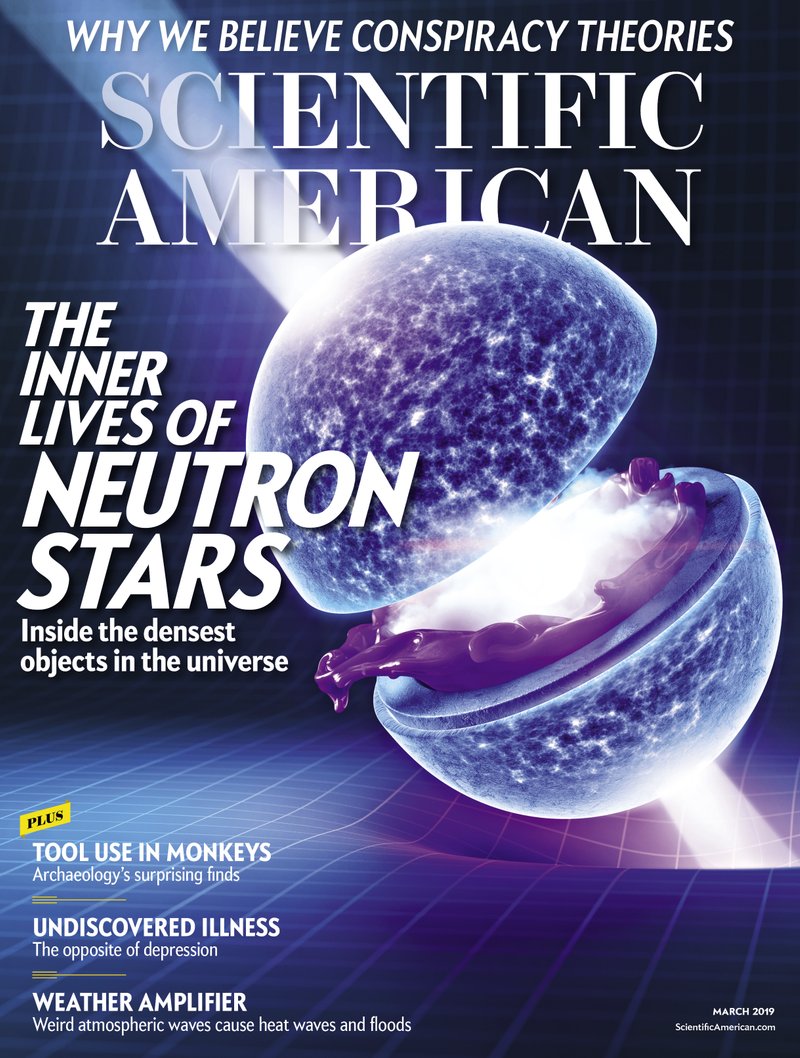 Scientific-American March 01, 2019 Issue Cover
