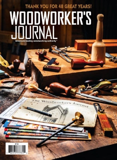 Woodworker's Journal October 01, 2024 Issue Cover