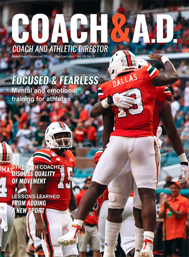 Coach-and-Athletic-Director November 01, 2019 Issue Cover
