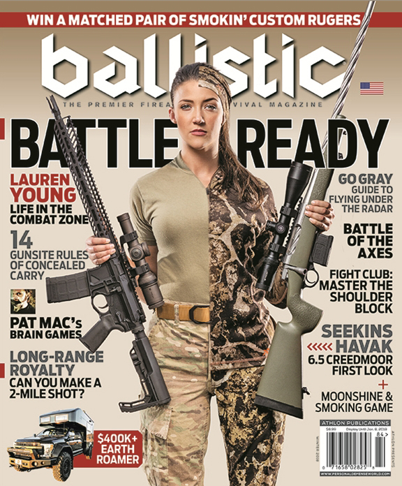 Ballistic January 01, 2018 Issue Cover