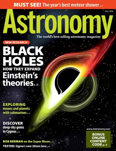 Astronomy July 01, 2018 Issue Cover