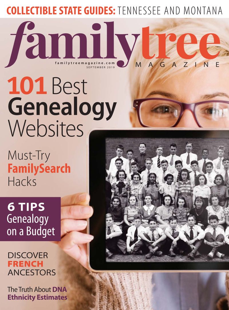 Family-Tree September 01, 2019 Issue Cover