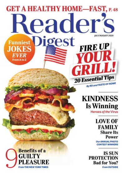 Reader's Digest July 01, 2020 Issue Cover