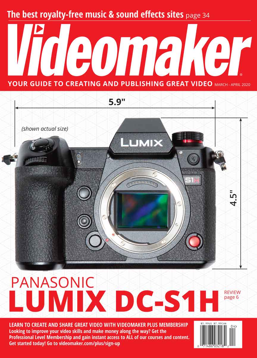 Videomaker March 01, 2020 Issue Cover