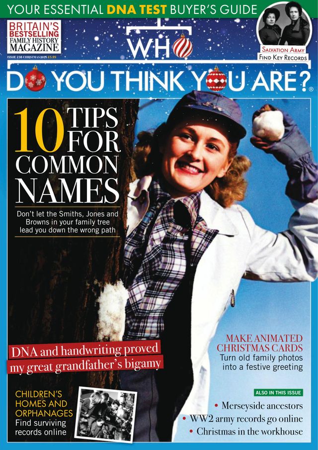 Who Do You Think You Are? January 01, 2026 Issue Cover