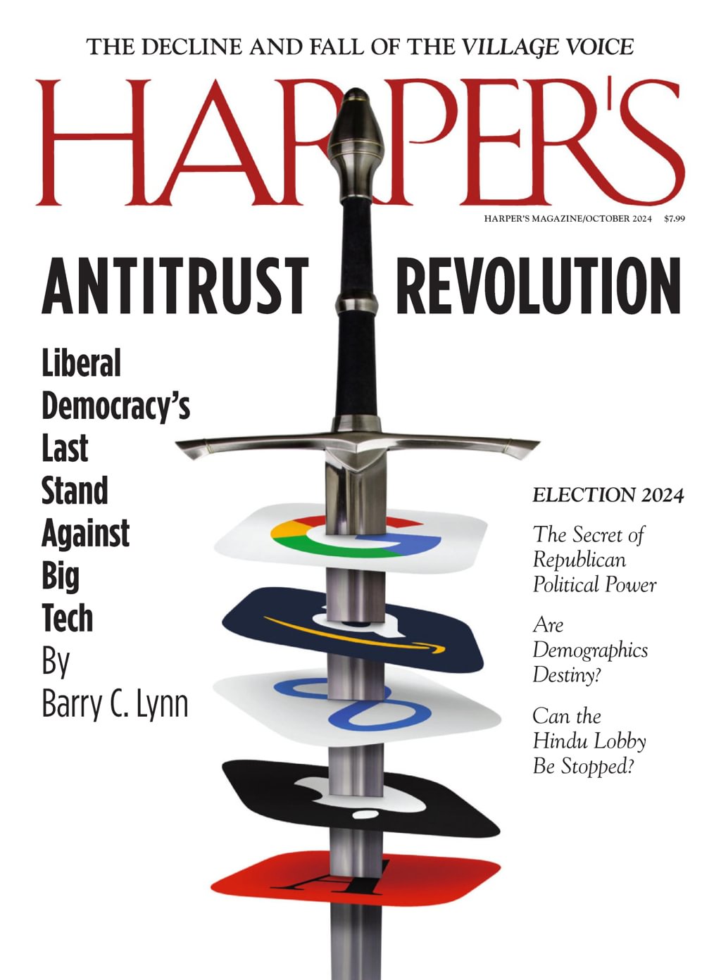 Harpers October 01, 2024 Issue Cover