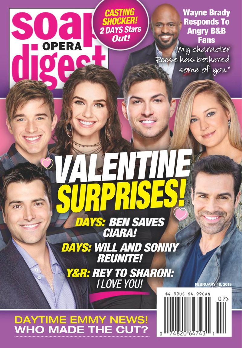 soap-opera-digest February 18, 2019 Issue Cover