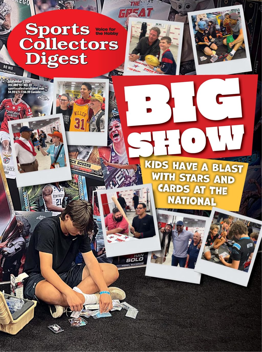Sports-Collectors-Digest September 01, 2024 Issue Cover