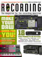 Recording-Magazine June 01, 2018 Issue Cover