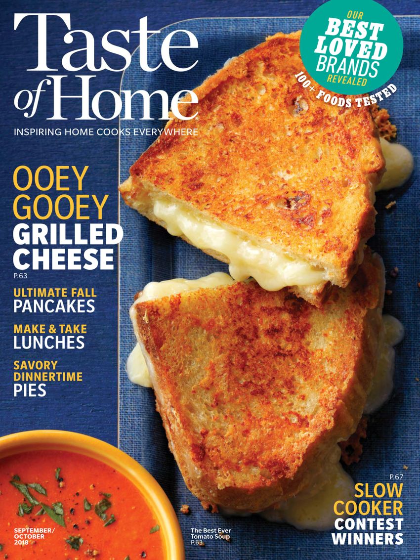 taste-of-home September 01, 2018 Issue Cover
