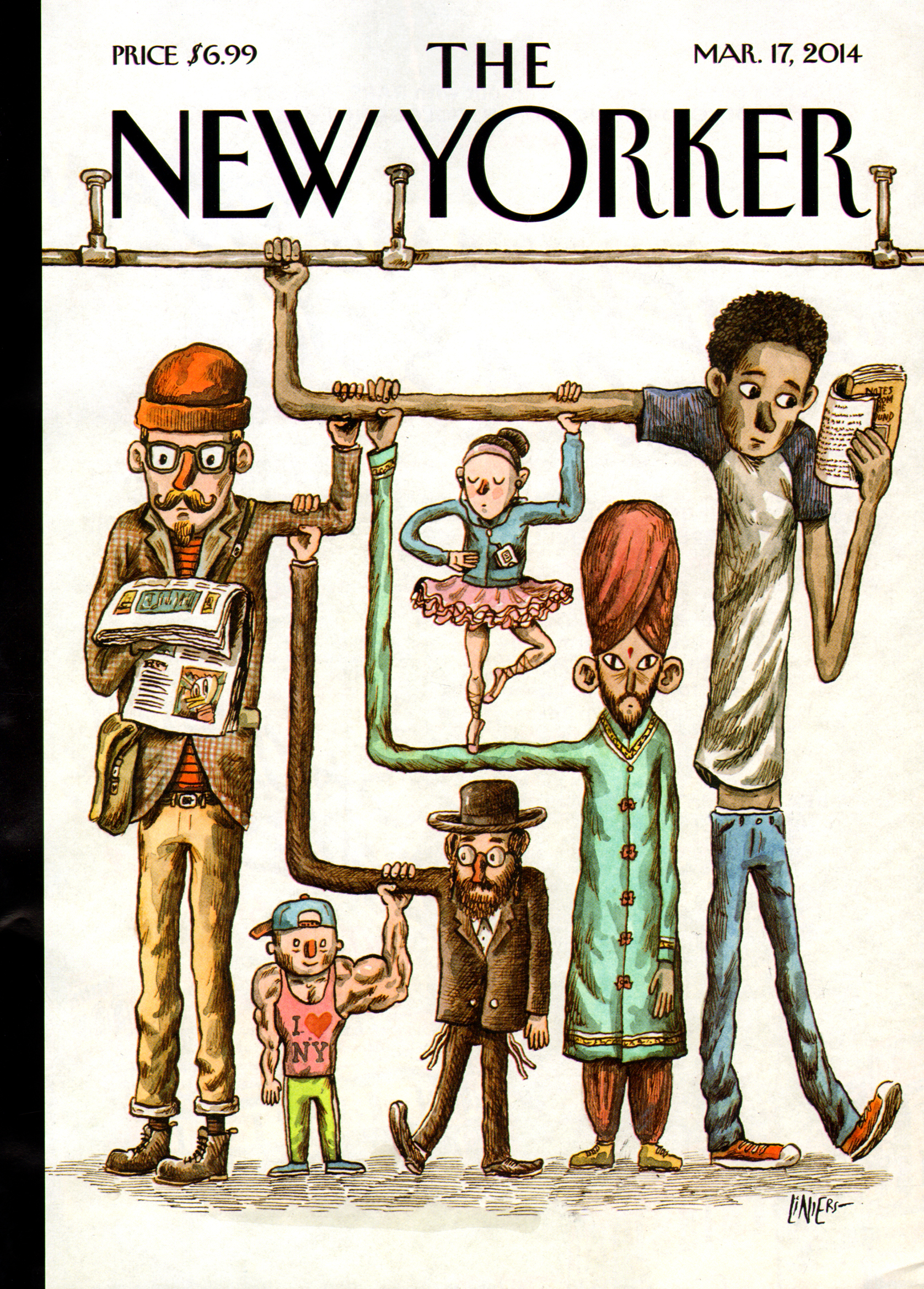 The-New-Yorker March 17, 2014 Issue Cover