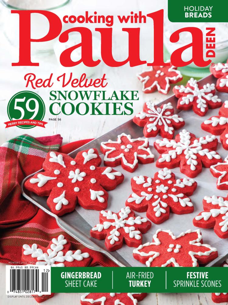 Cooking-With-Paula-Deen November 01, 2022 Issue Cover