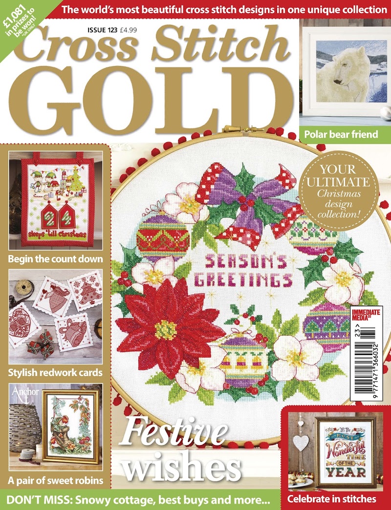 Cross-Stitch-Gold September 01, 2015 Issue Cover