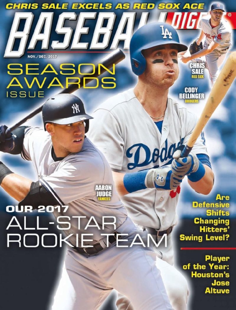 Baseball-Digest November 01, 2017 Issue Cover