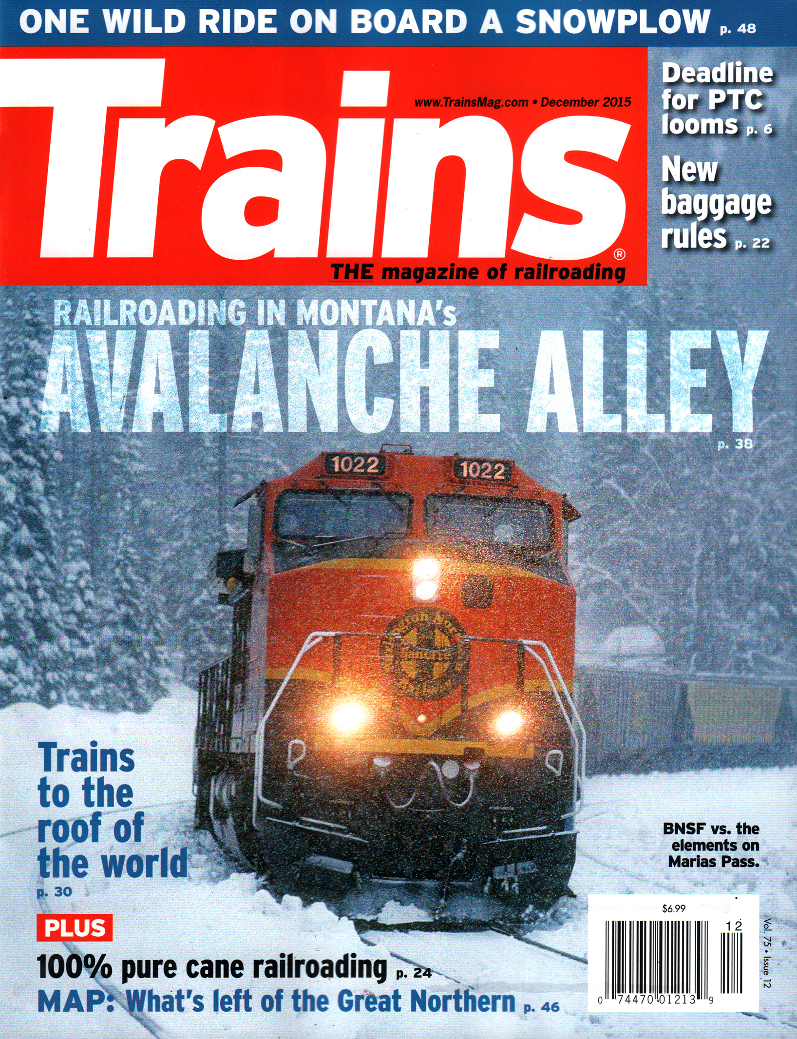 Trains December 01, 2015 Issue Cover