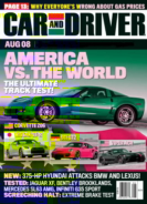 Car-And-Driver August 01, 2008 Issue Cover