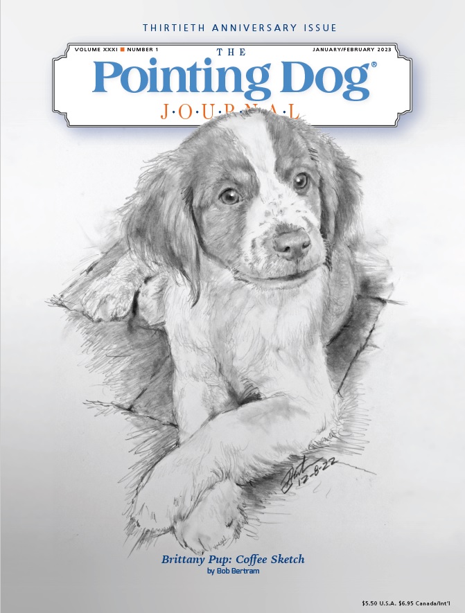 The-Pointing-Dog-Journal January 01, 2023 Issue Cover
