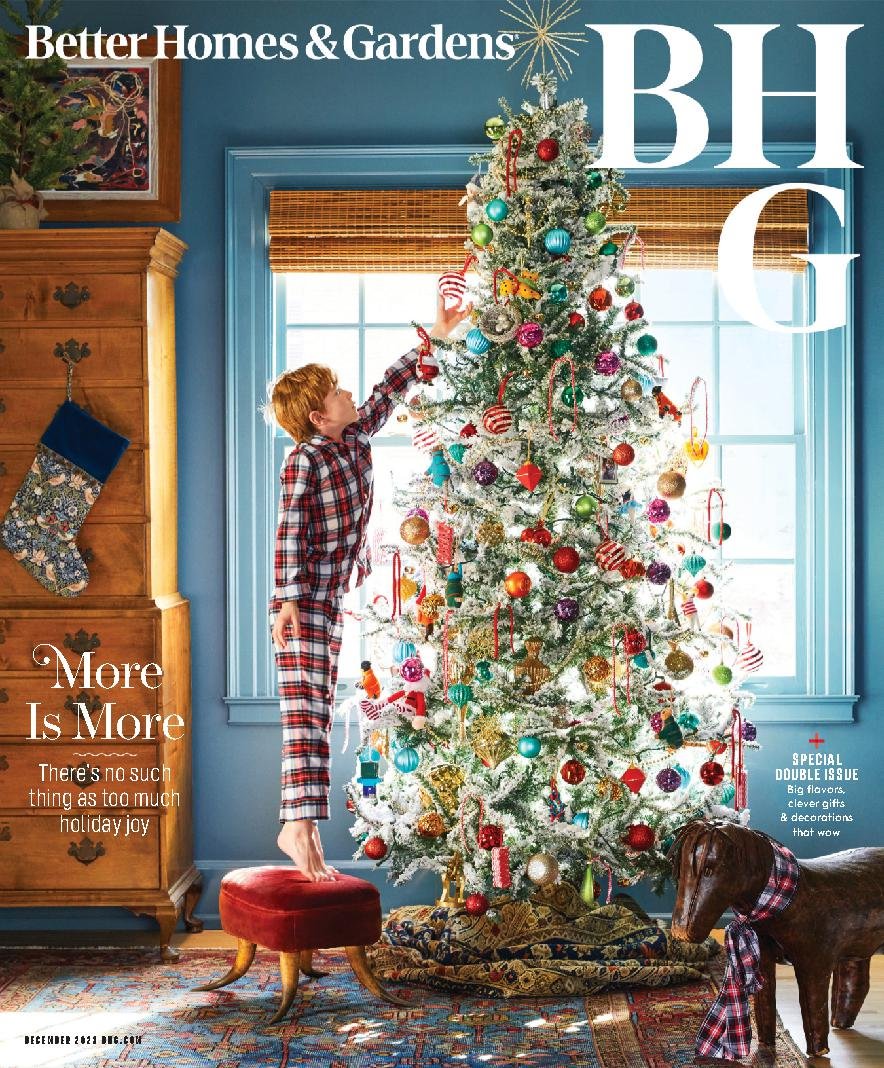 Better-Homes-and-Gardens December 01, 2023 Issue Cover