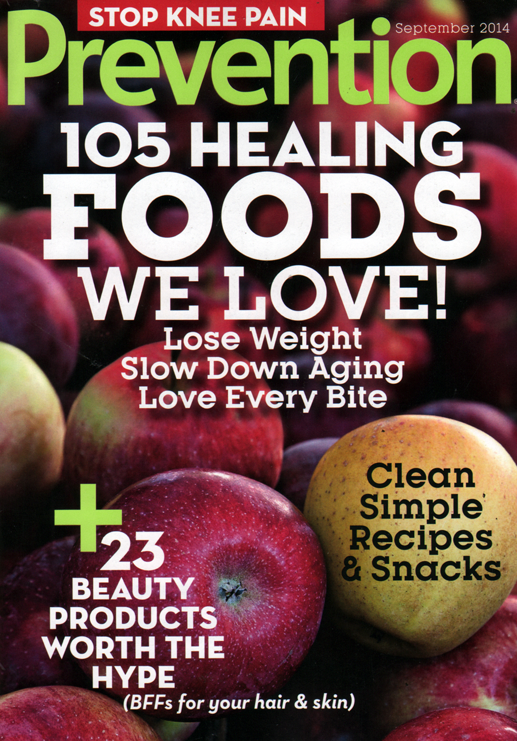 Prevention September 01, 2014 Issue Cover