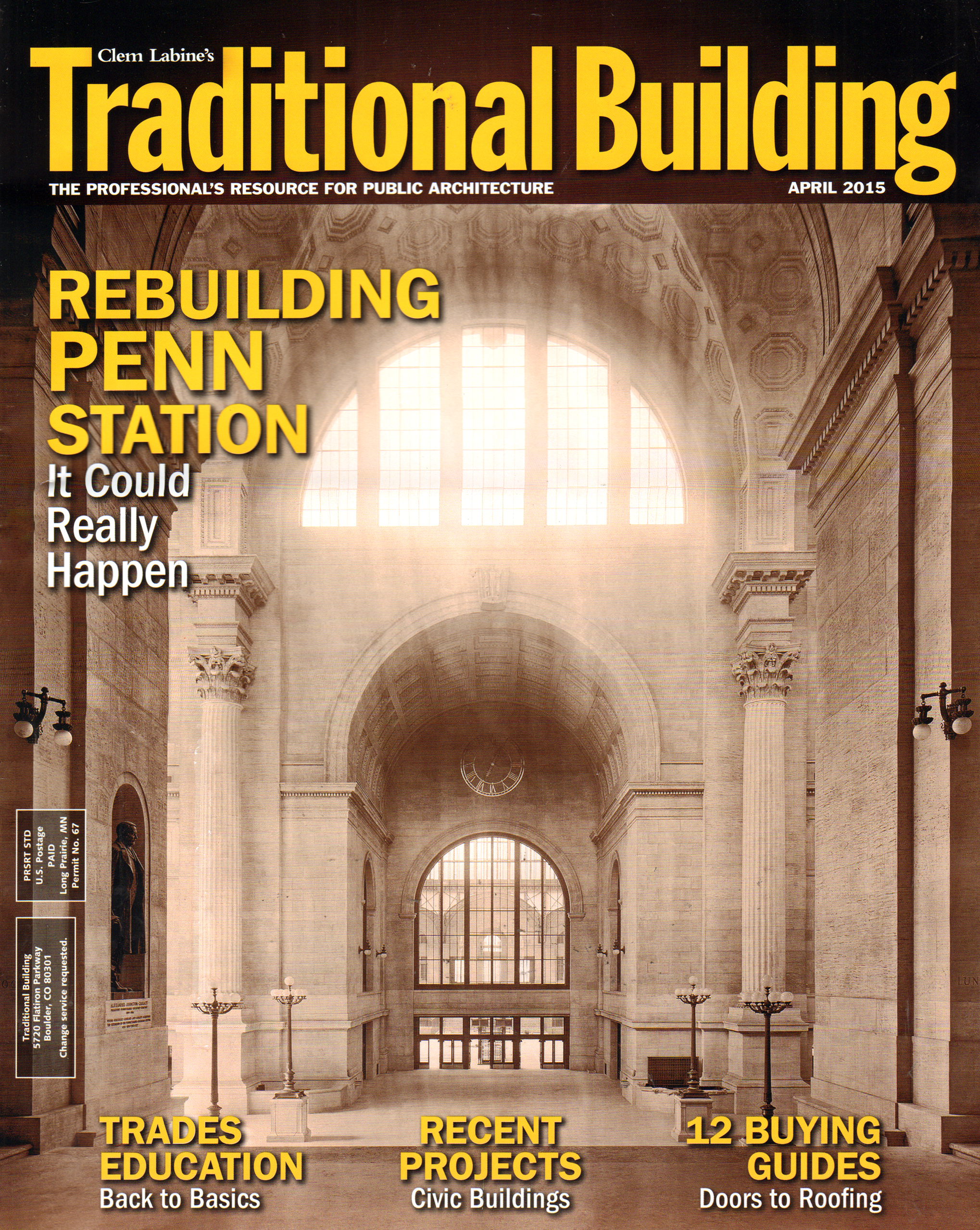 Traditional-Building April 01, 2015 Issue Cover