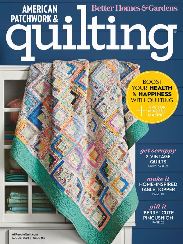 american-patchwork-and-quilting August 01, 2020 Issue Cover