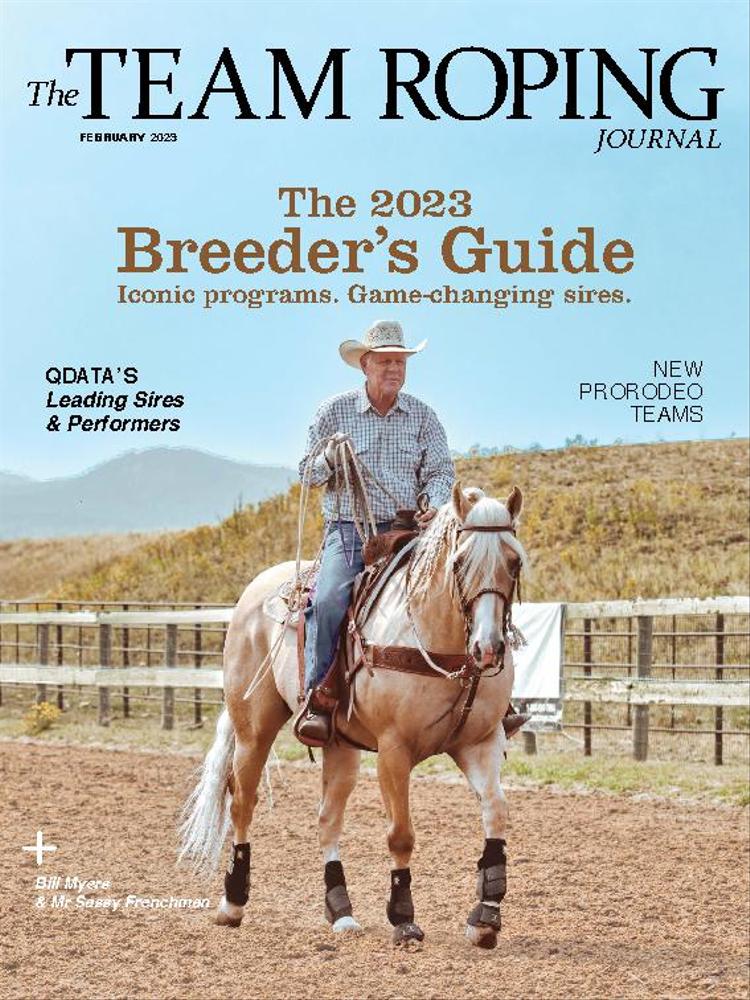 The-Team-Roping-Journal February 01, 2023 Issue Cover