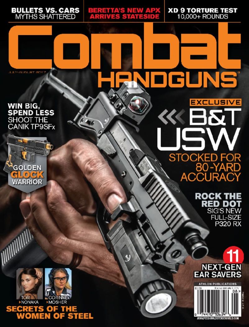 Combat-Handguns July 01, 2017 Issue Cover