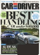 Car-And-Driver October 01, 2011 Issue Cover