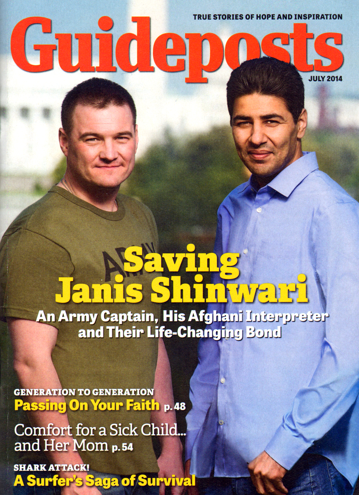 Guideposts July 01, 2014 Issue Cover