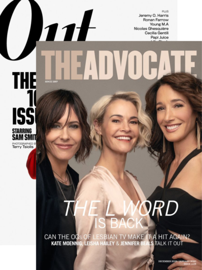 Out & The Advocate Edition December 01, 2019 Issue Cover