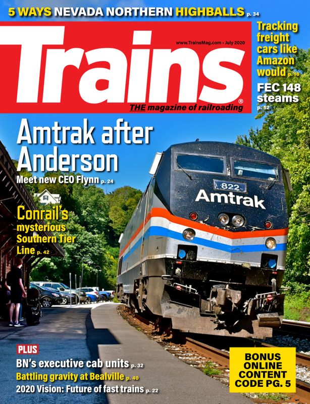 Trains July 01, 2020 Issue Cover