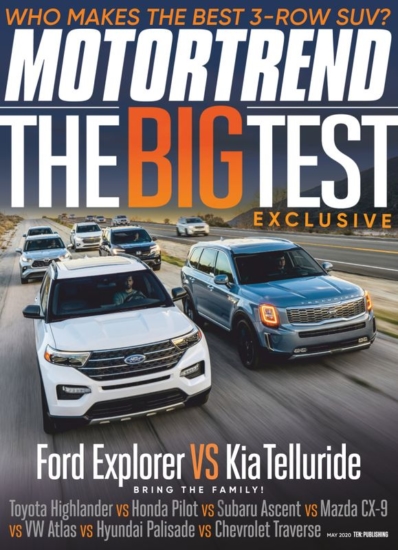 Motor Trend May 01, 2020 Issue Cover