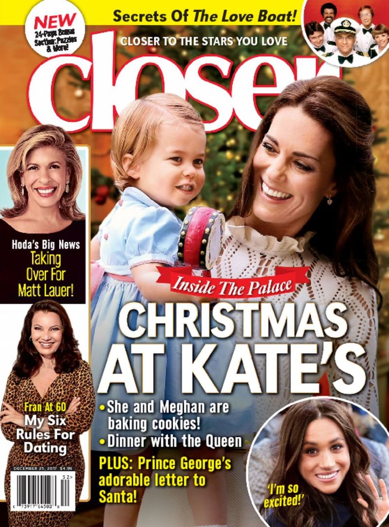 Closer December 25, 2017 Issue Cover