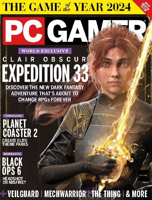 PC-Gamer-(US-Edition) February 01, 2025 Issue Cover